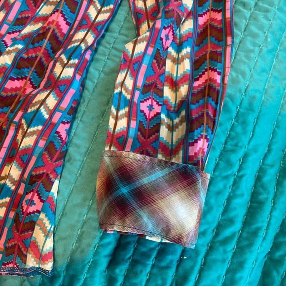 Tin Haul Long Sleeve Button Down Shirt - Picture 2 of 4